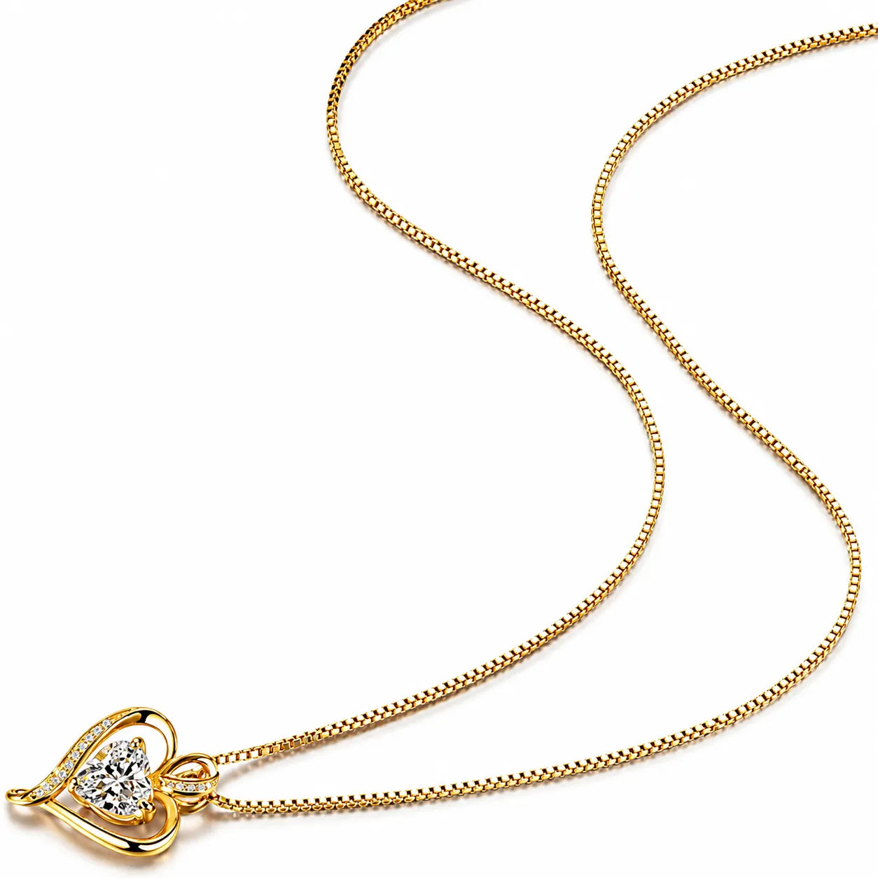 Amoura Heart Pendant Necklace