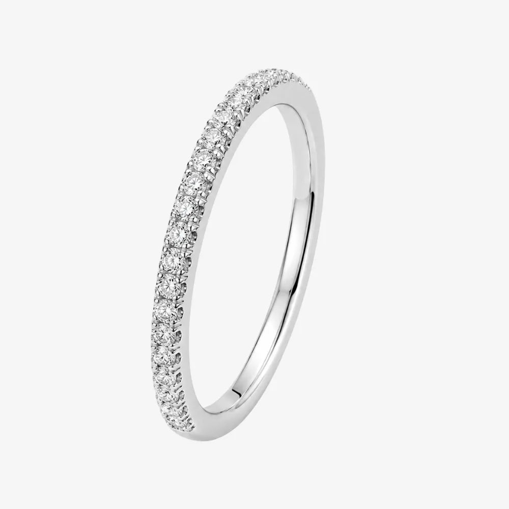Lumière Minimalist Zircon Ring
