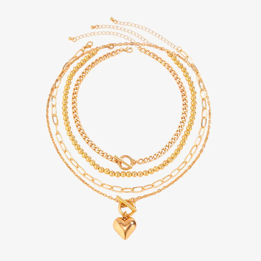 Lovelle Heart Pendant Necklace