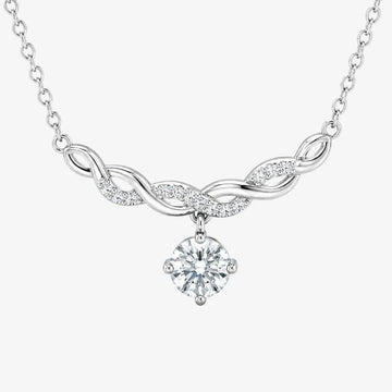 Éclat Solitaire Necklace