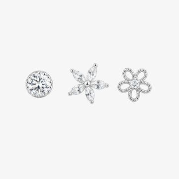Bloom Trio Stud Set