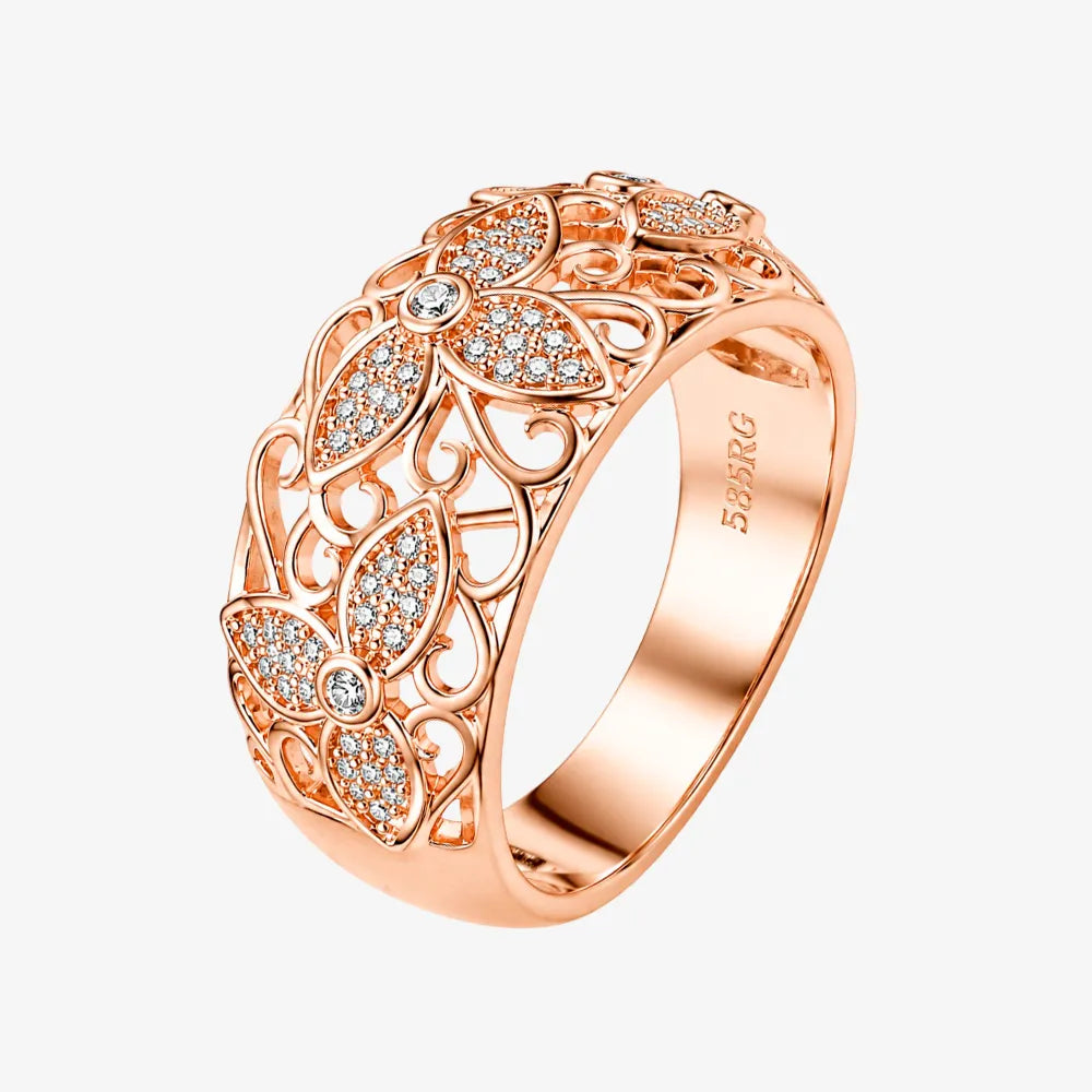 Rose Blossom Ring