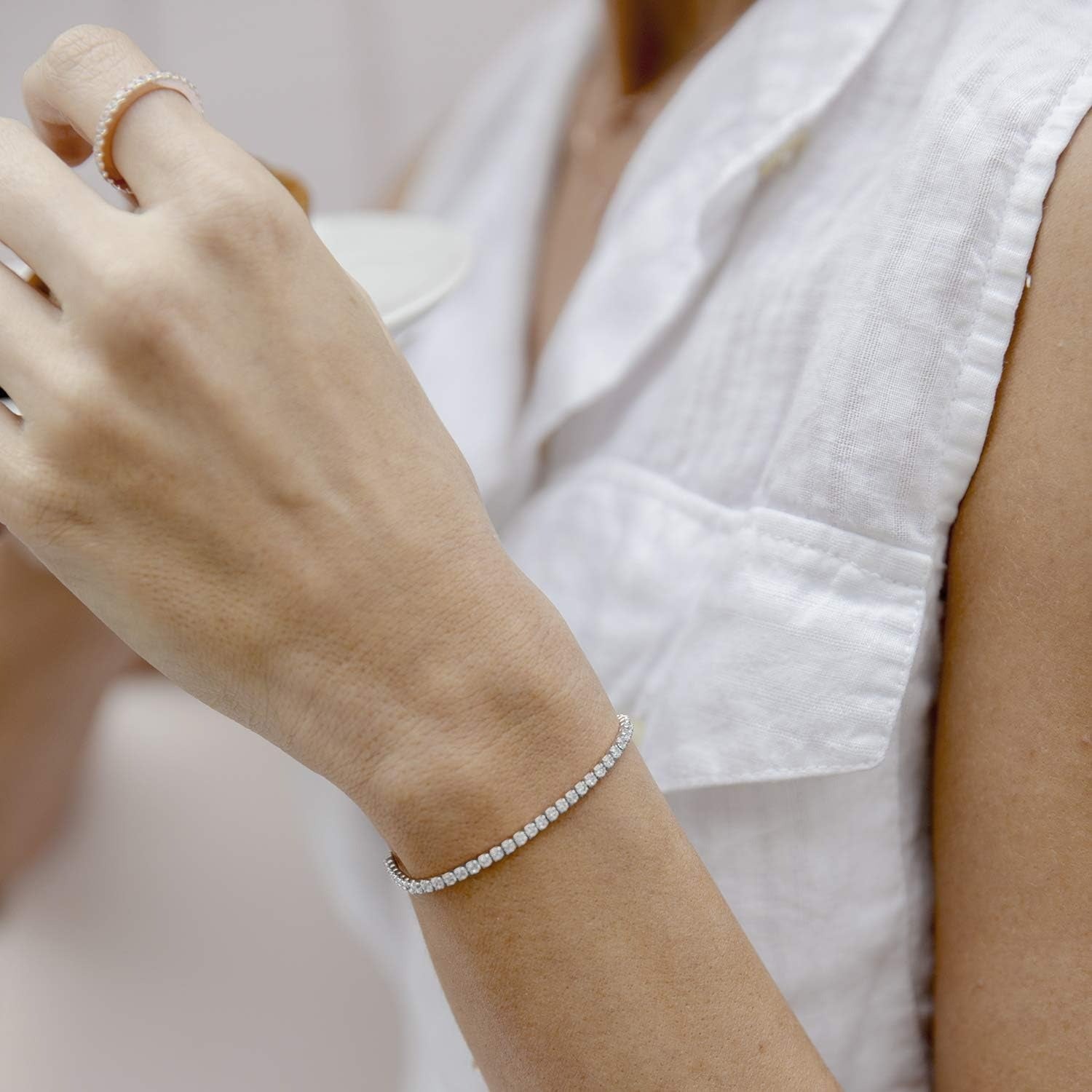 Celina Adjustable Tennis Bracelet