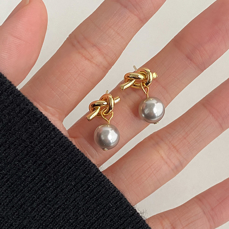 Twin Pearl Earrings