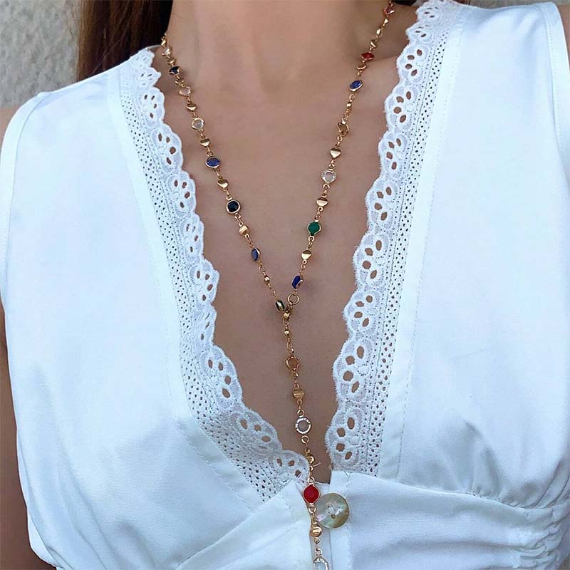 Élodie Lariat Necklace