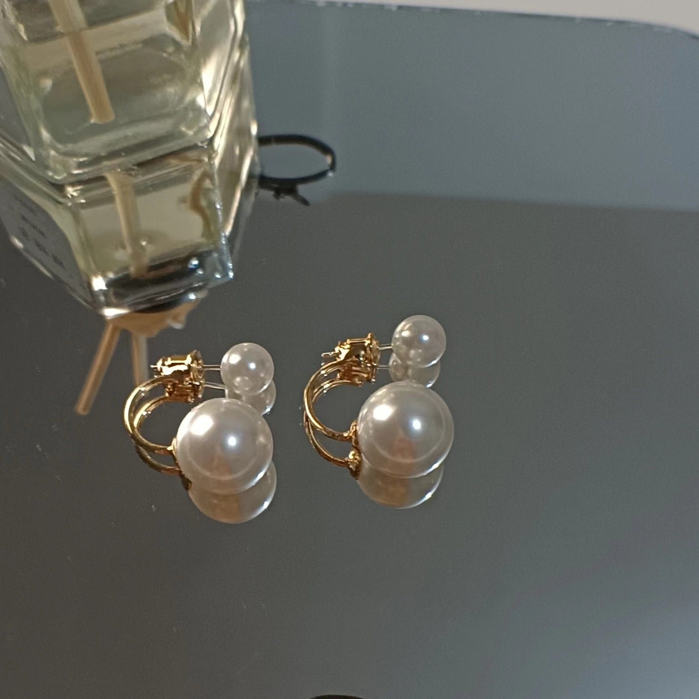 Twin Pearl Earrings