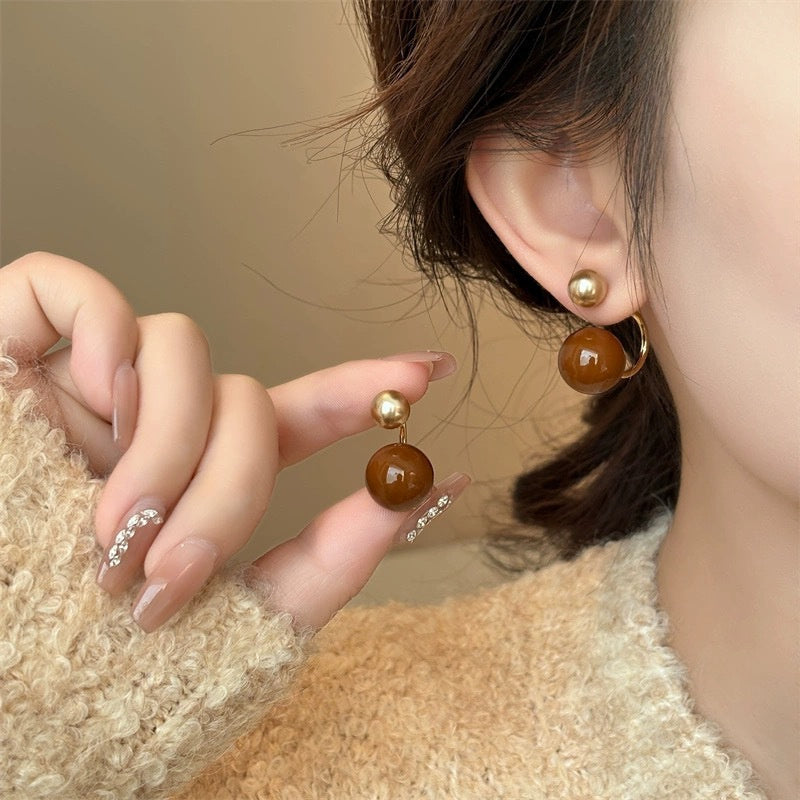 Twin Pearl Earrings