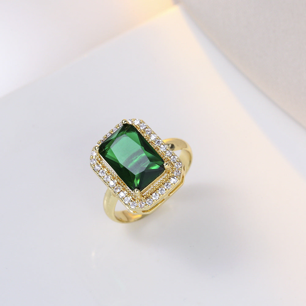 Emerald Luxe Jewelry Set
