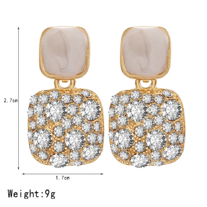 Celeste Crystal Bloom Earrings