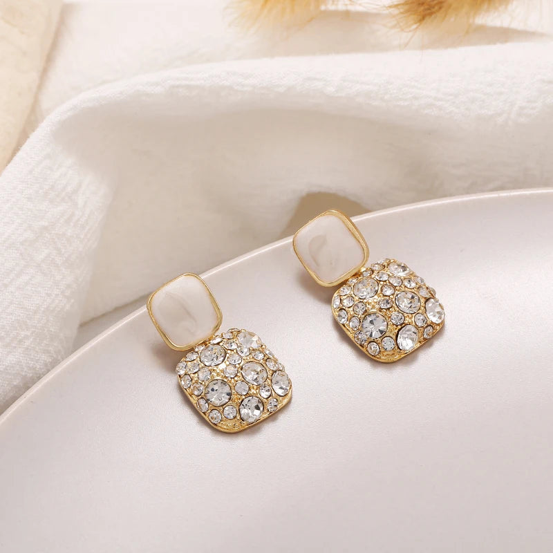 Celeste Crystal Bloom Earrings
