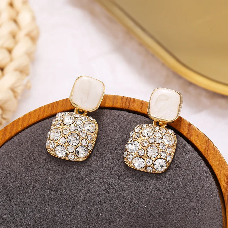 Celeste Crystal Bloom Earrings