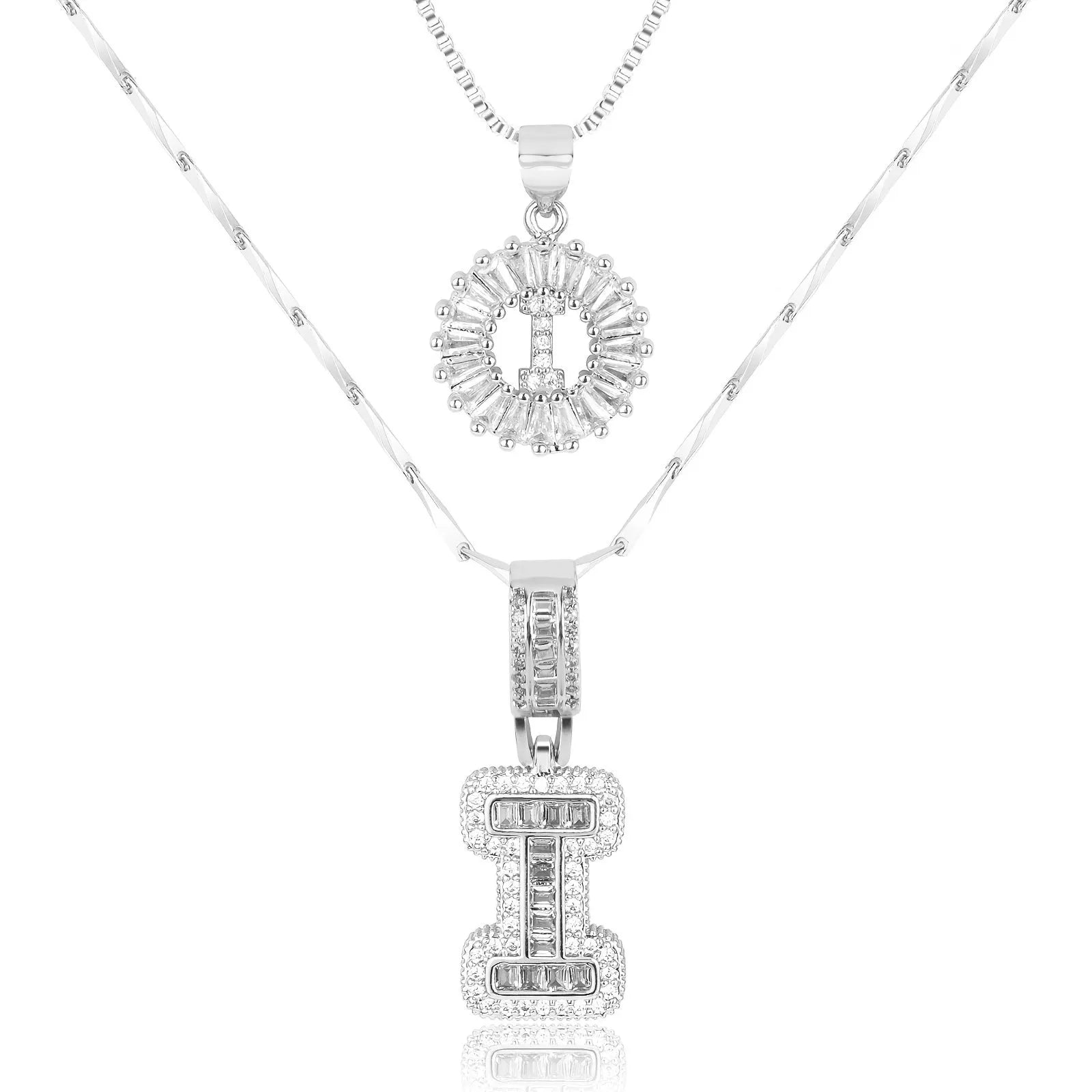 Everly Initial 2-Piece Necklace Set