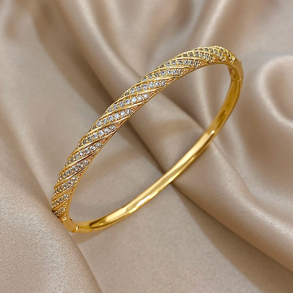 Valora Twist Cuff Bracelet