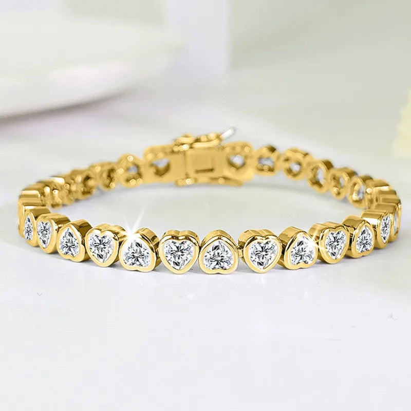 Valentina Crystal Tennis Bracelet
