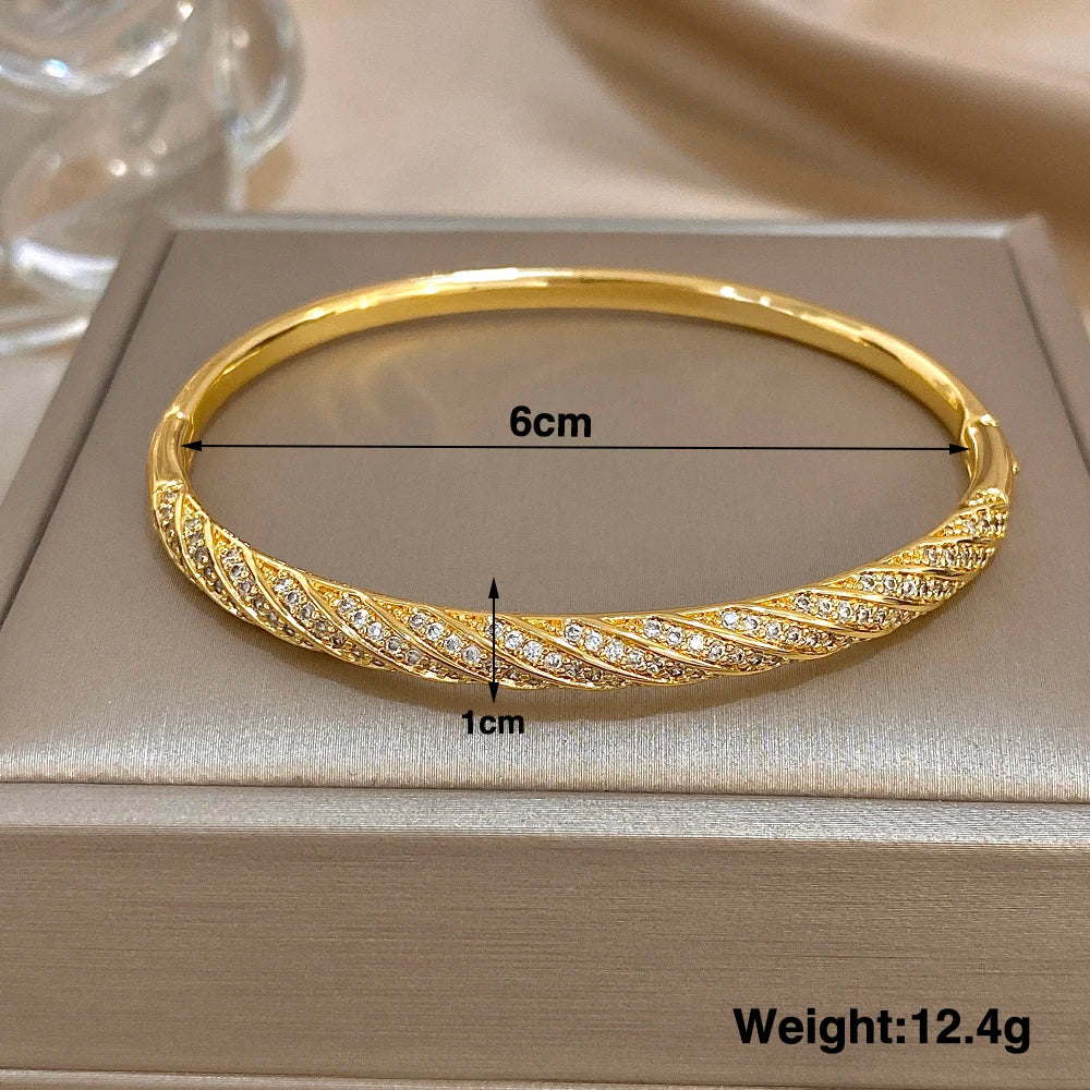 Valora Twist Cuff Bracelet