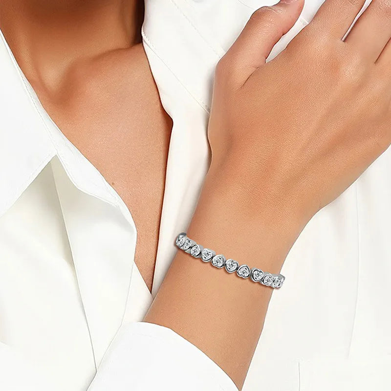Valentina Crystal Tennis Bracelet