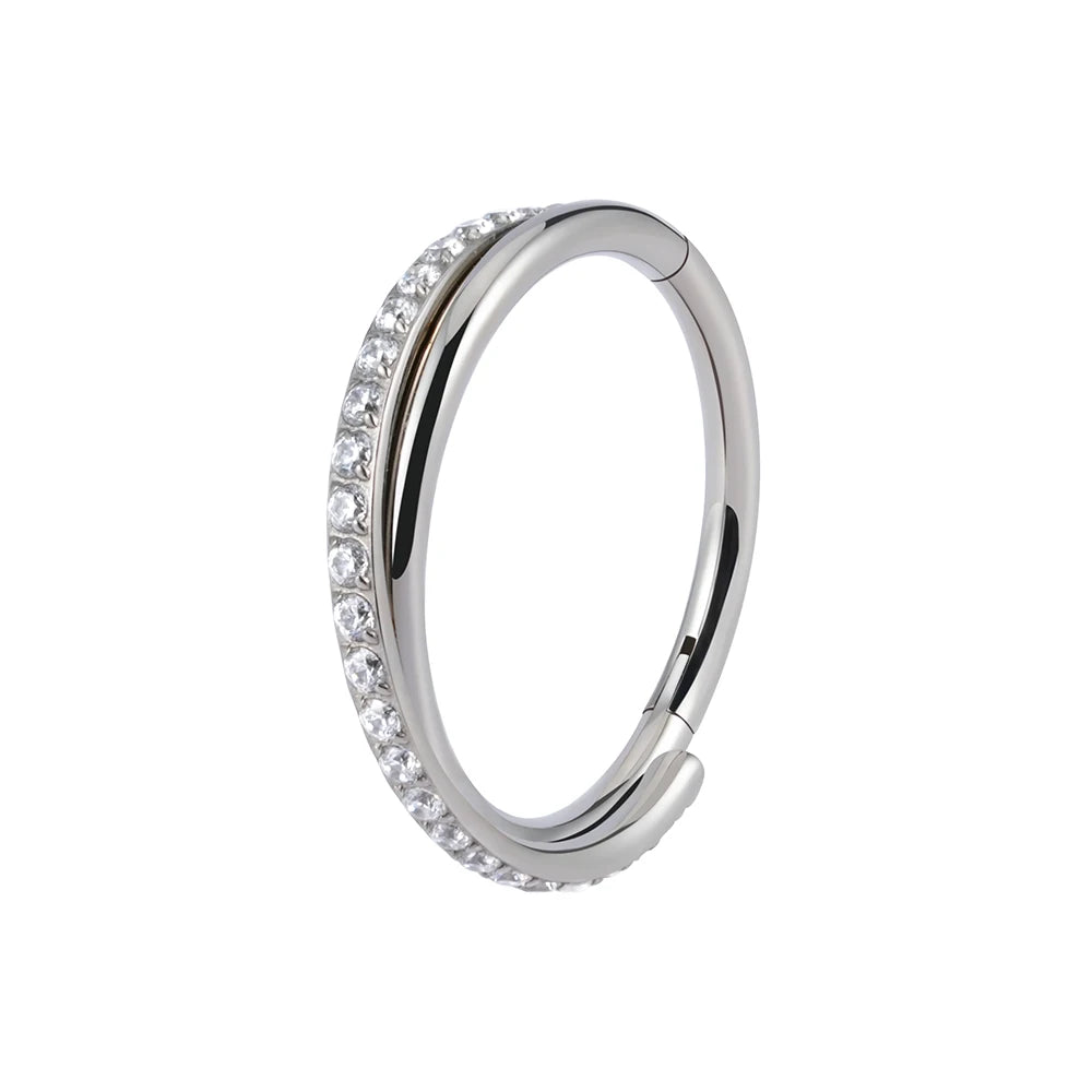 Éclat Crystal Clicker Hoops