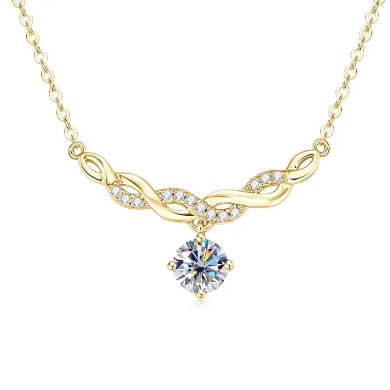Éclat Solitaire Necklace