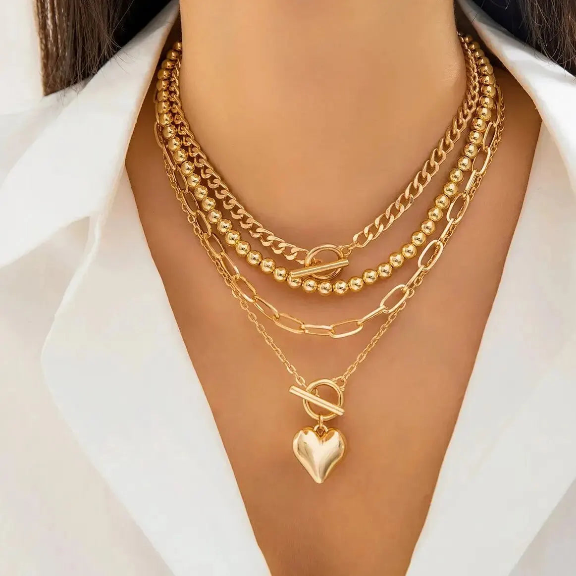 Lovelle Heart Pendant Necklace