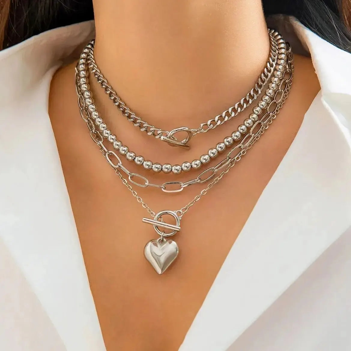 Lovelle Heart Pendant Necklace