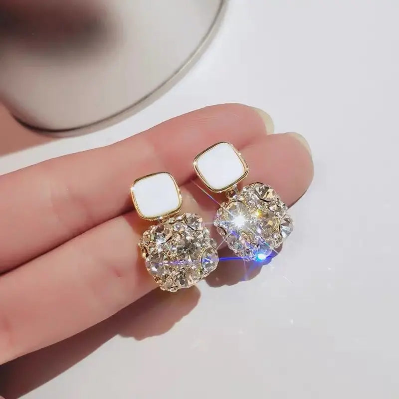 Celeste Crystal Bloom Earrings