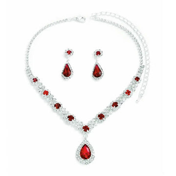 Royal Sparkle Crystal Jewelry Set