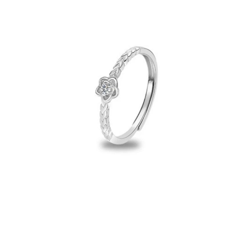 Eterna Rose Couple Rings Set