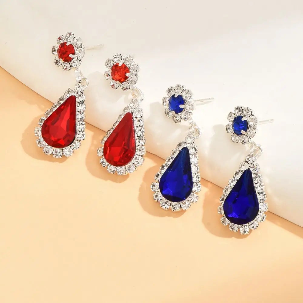Royal Sparkle Crystal Jewelry Set