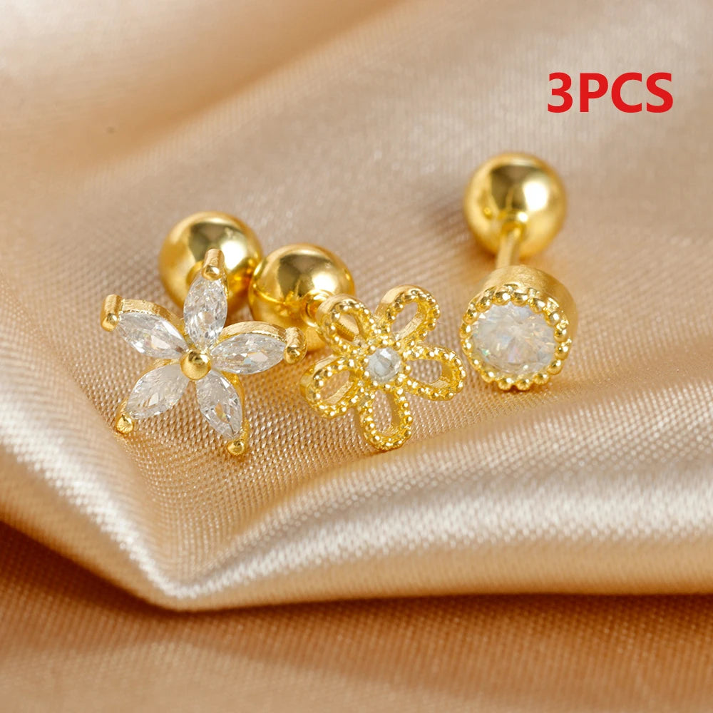 Bloom Trio Stud Set