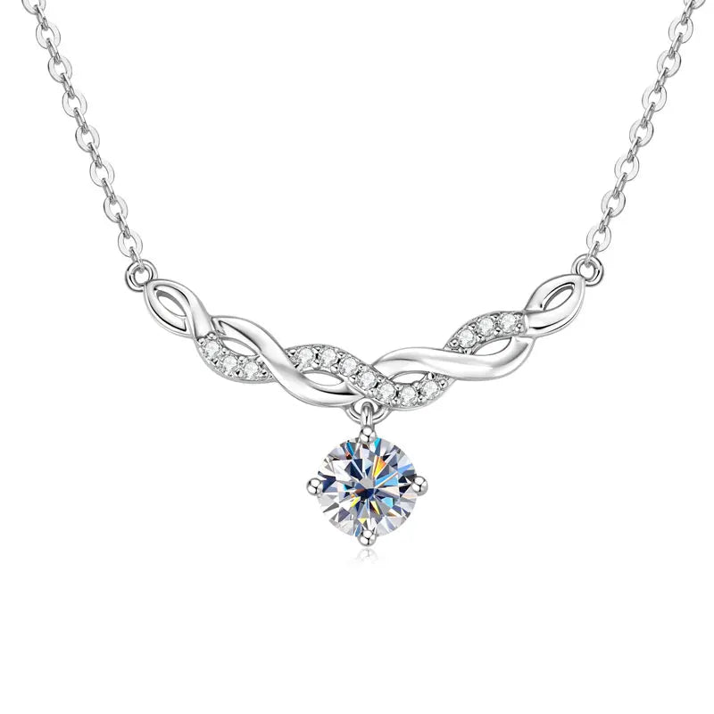 Éclat Solitaire Necklace
