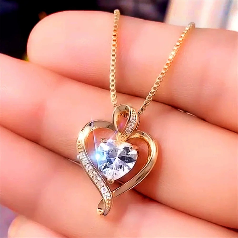 Amoura Heart Pendant Necklace