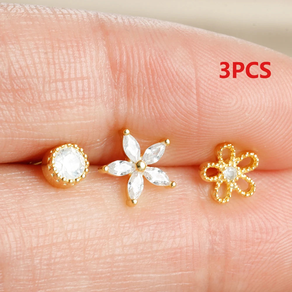 Bloom Trio Stud Set