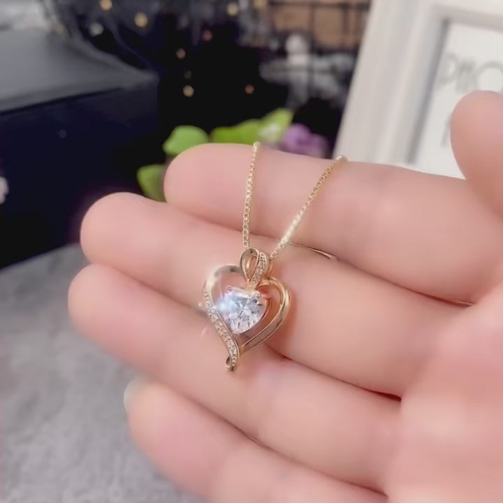 Amoura Heart Pendant Necklace